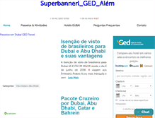 Tablet Screenshot of gedtravel.com